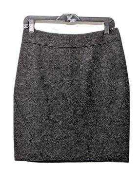 NWT INDIGENOUS Alpaca Wool Contrast Stitch Wool Skirt S